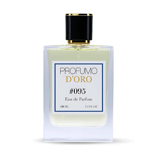 Profumo D’oro #095 – edler Flakon, Hauptansicht des rauchig-süßen Eau de Parfum mit Honig und Tabak